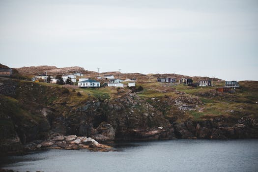 tiny house in a serene location